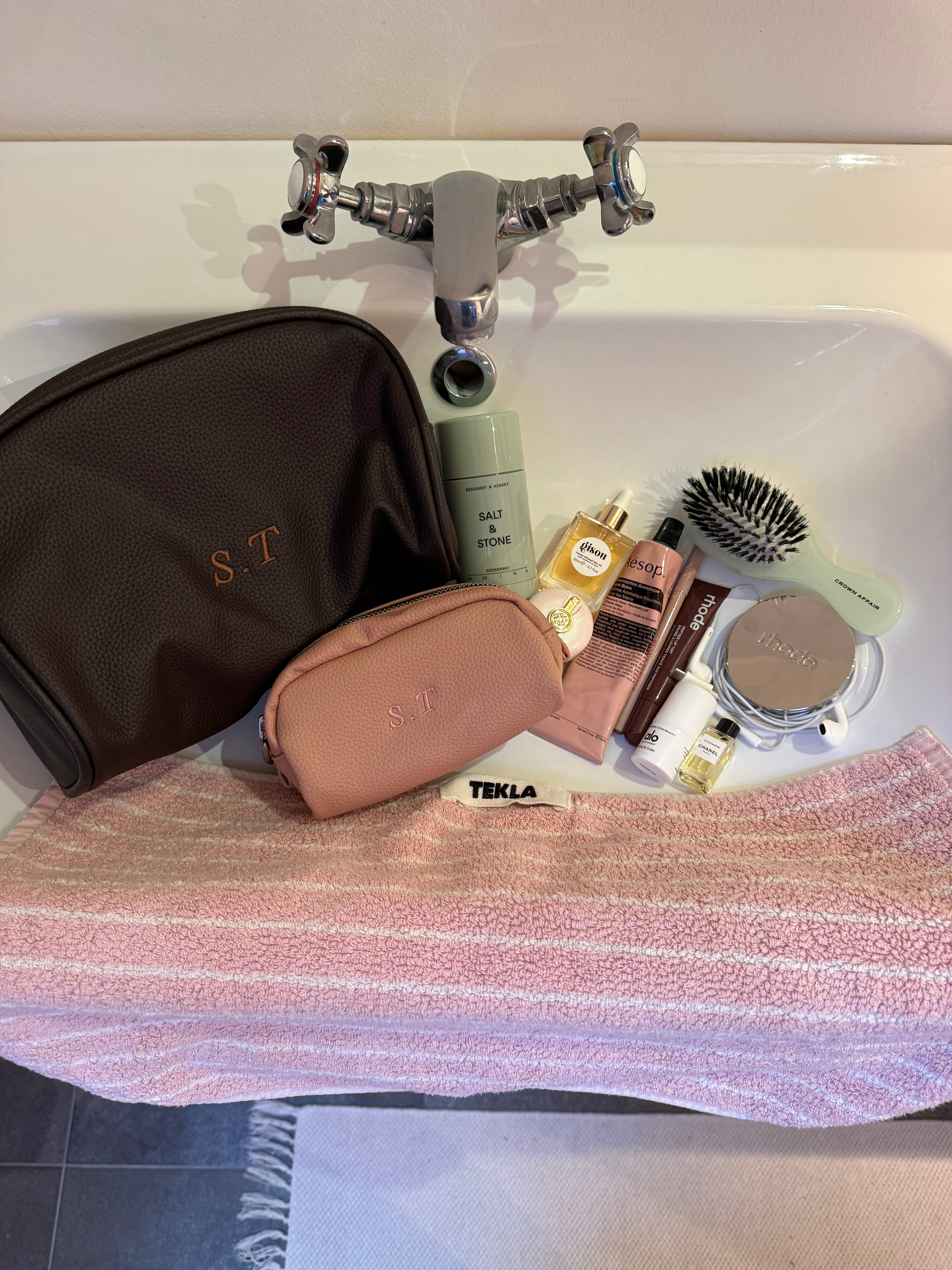 The Wash Bag – vegan leather