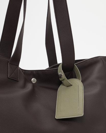 The Luggage Tag – vegan leather