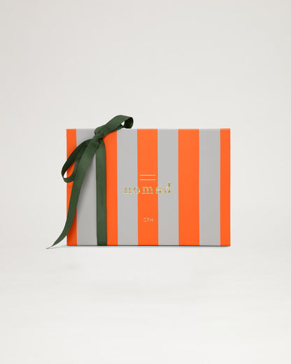 Mesh nets: small, large and laundry bag green + orange gift box