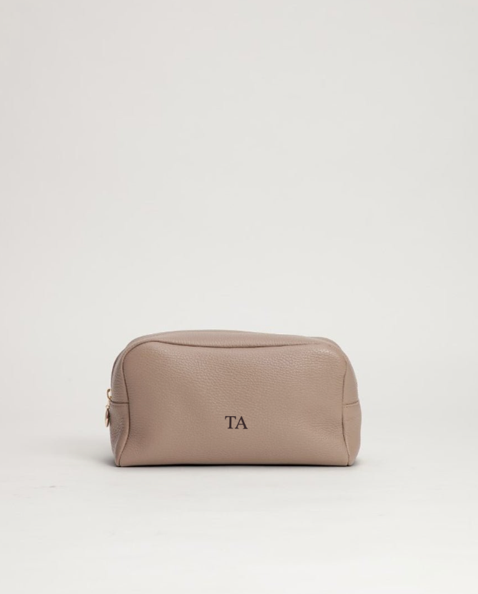 The Wash Bag - leather