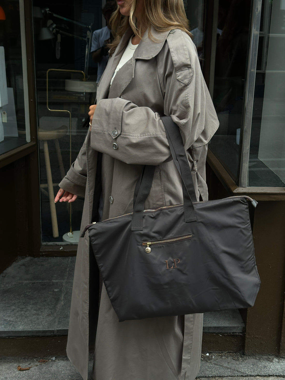 The Shopper Bag w. zipper