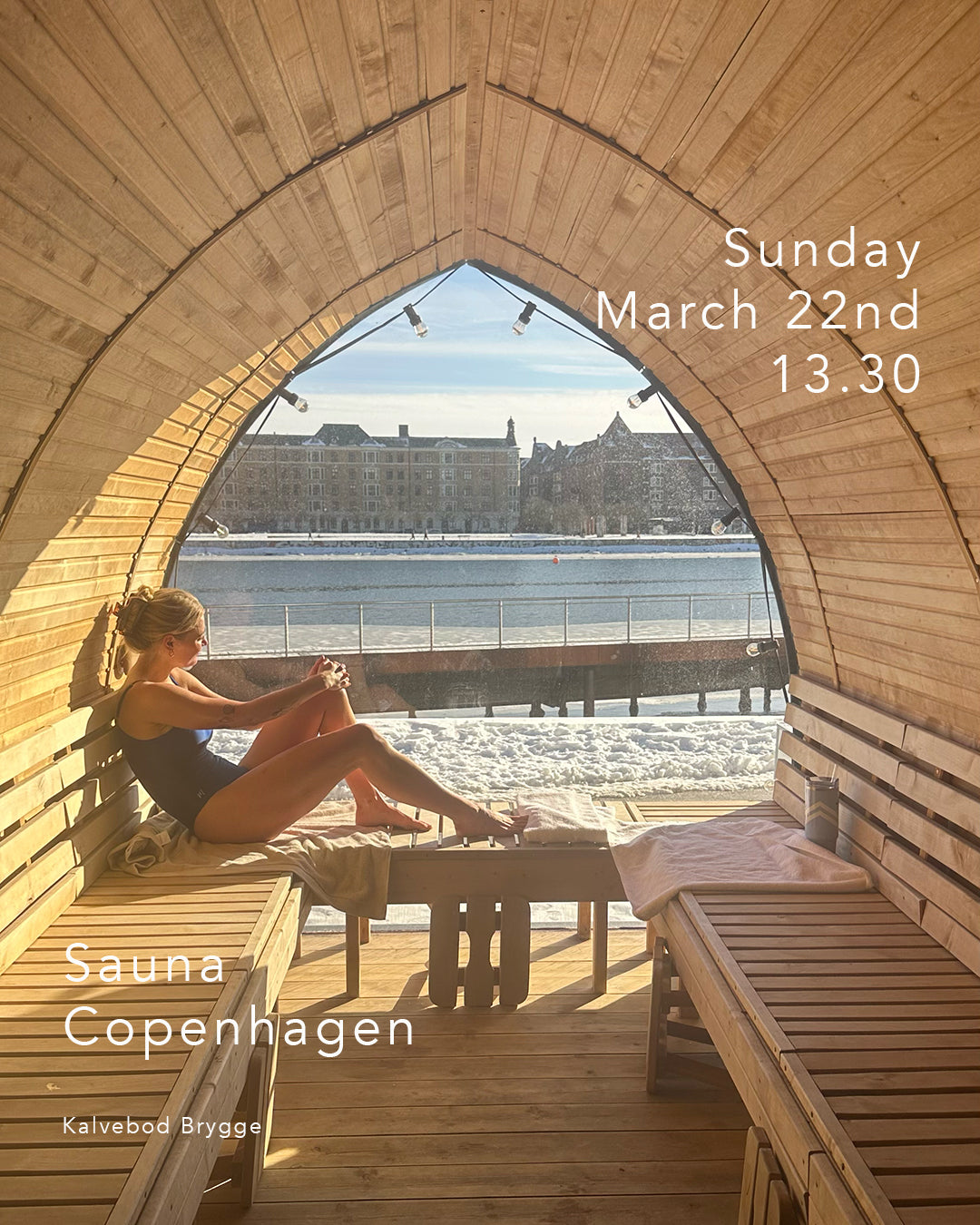Sauna Event: March 22 at 13.30