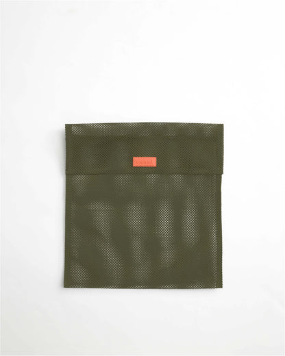 Mesh nets: small, large and laundry bag green + orange gift box